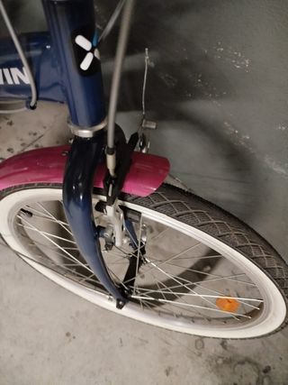 Bicicleta Btwin 24'' Azul y Rosa