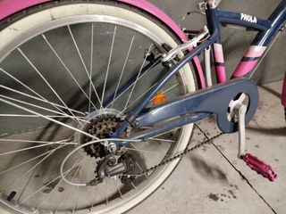 Bicicleta Btwin 24'' Azul y Rosa