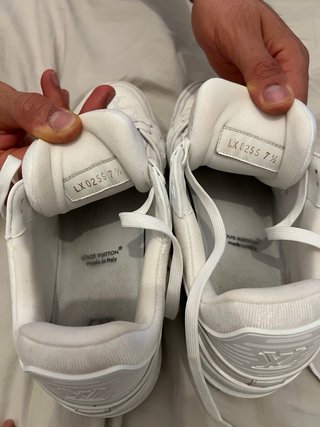 Zapatillas Louis Vuitton LV Trainer Blancas