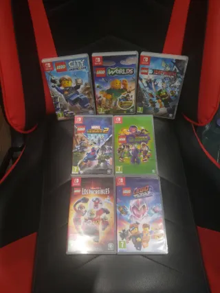 7 Juegos Nintendo Switch Lego