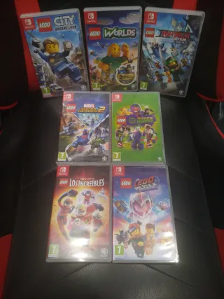 7 Juegos Nintendo Switch Lego