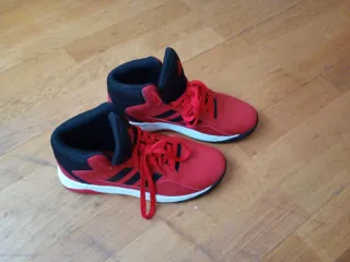 Zapatillas Adidas Baloncesto Rojas Talla...