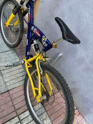 Bicicleta TopBike Doble Suspensión