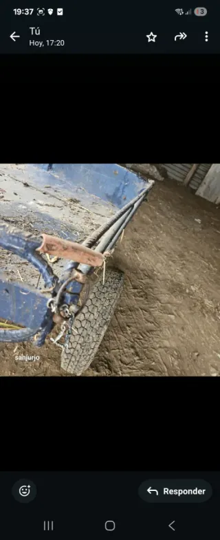 Carro/ remolque artesanal para quad