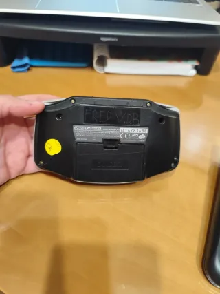 Nintendo Game Boy Advance Negra