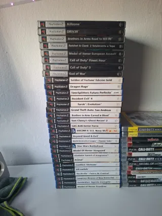Pack Juegos PS2 y PS3