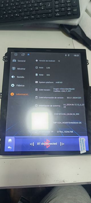 Pantalla MULTIMEDIA 9.7′′ QLED Chevrolet Cruze