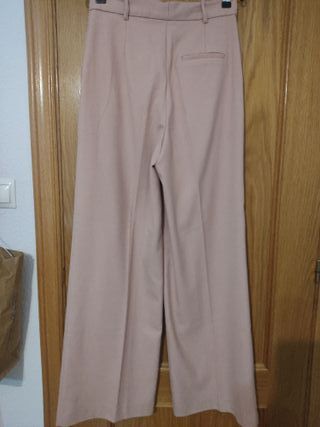 Pantalón Wide Leg Rosa empolvado