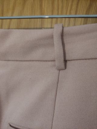 Pantalón Wide Leg Rosa empolvado