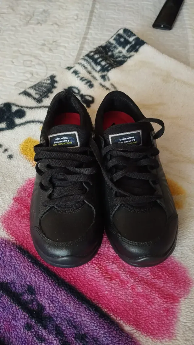 Zapatos Skechers Mujer Negros