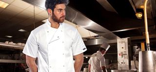 ✨ - Portwest C833WHRL Giacca da Chef Suffolk, Bian