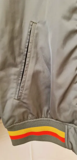 Bomber Schott NYC Ricamato Verde