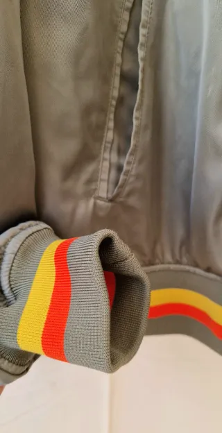 Bomber Schott NYC Ricamato Verde