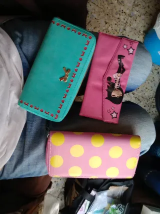 Pack 3 Carteras Chica a 10 €
