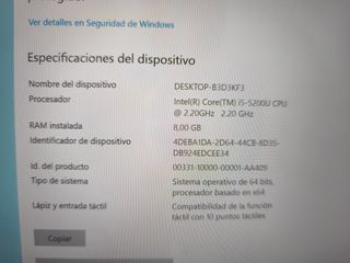 Dell TRANSFORMER I5 + 8GB RAM + 240GB SSD. Tactil