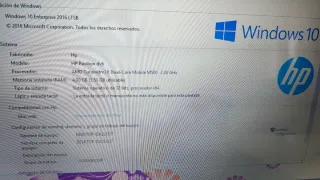 Ordenador Portátil HP Pavilion dv6 W10