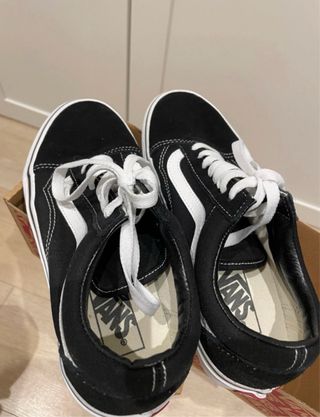 Vans Old Skool Negras Talla 38.5