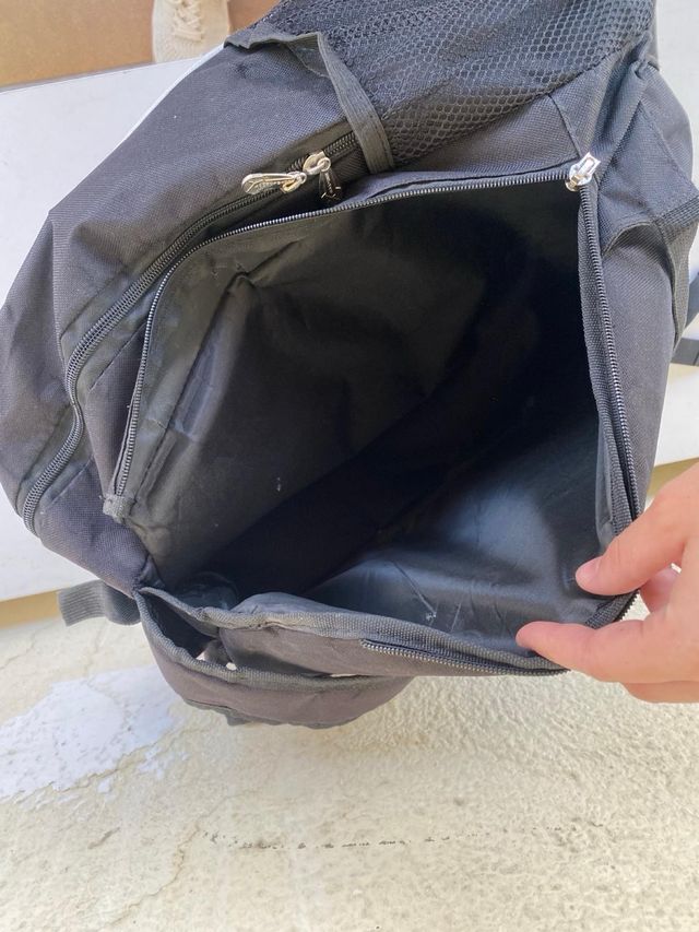 Mochila Padel Drop Shot Negra Roja