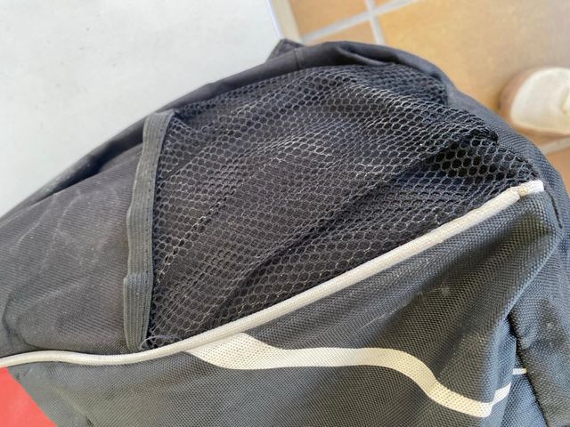 Mochila Padel Drop Shot Negra Roja