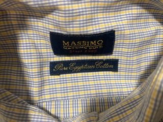 Camisa Massimo Dutti algodón egipcio 