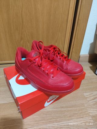 Jordan 2 Retro Low Gym Rojo