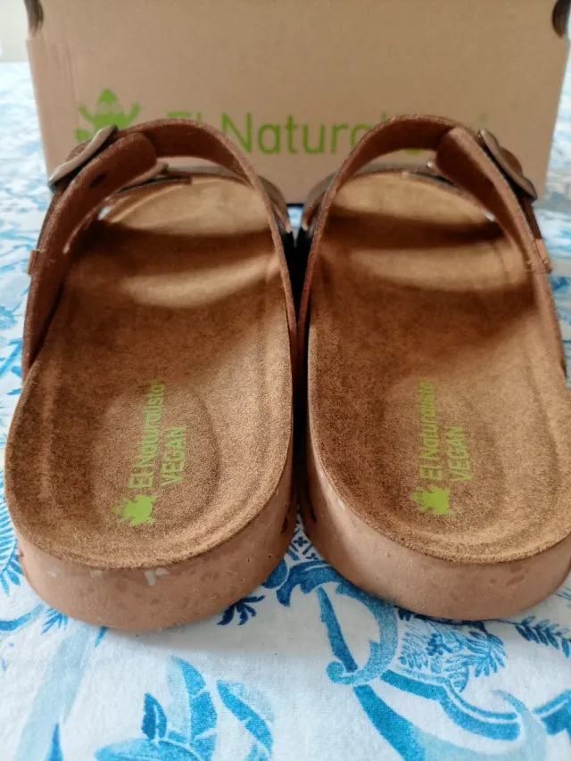 Sandalias veganas El Naturalista talla 44 nuevas