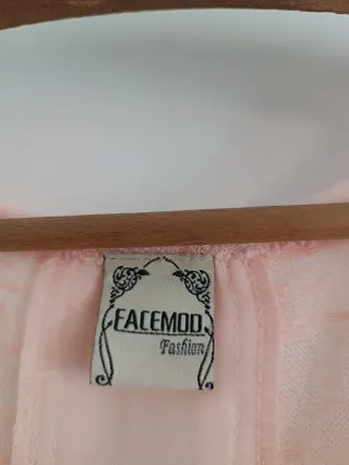 Blusa sin mangas rosa