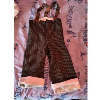 Traje flamenco niño rayas tirantes