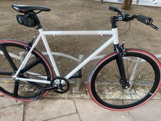 Bicicleta Fixie Urbana Blanca solo venta en person