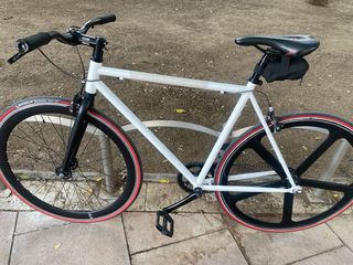 Bicicleta Fixie Urbana Blanca solo venta en person