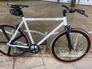 Bicicleta Fixie Urbana Blanca solo venta en person