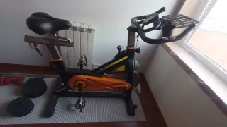 Bicicleta Spinning Disco Inércia 28kg