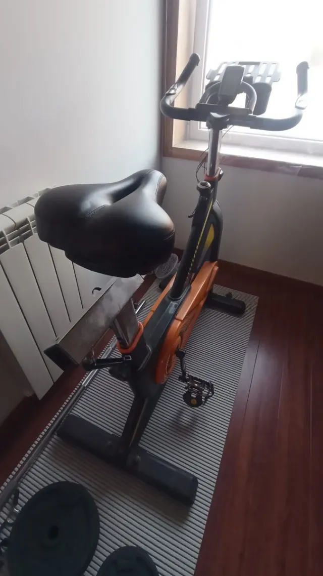 Bicicleta Spinning Disco Inércia 28kg