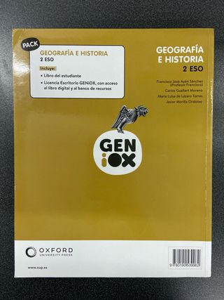 Geografía e Historia 2º ESO oxford