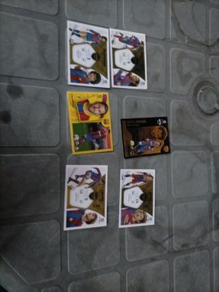 Cromos de leyendas del FC BARCELONA 