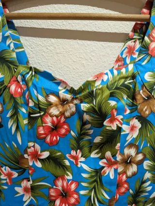 Vestido Banned Vintage Estampado Floral Talla L