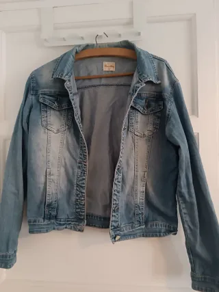 Cazadora vaquera azul