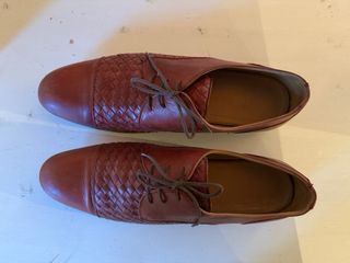 Zapatos Uterqüe Piel Hombre Rojo
