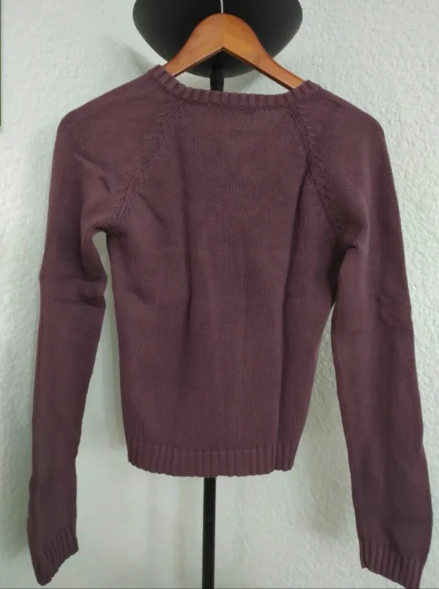 Jersey Zara Morado Talla M