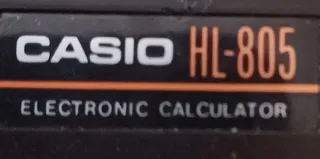 Calculadora Casio HL-805