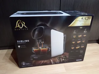 Cafetera L'OR Barista Sublime Compact Satin Blanc