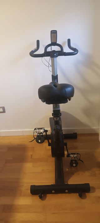 Bicicleta Estática Spinning Negra