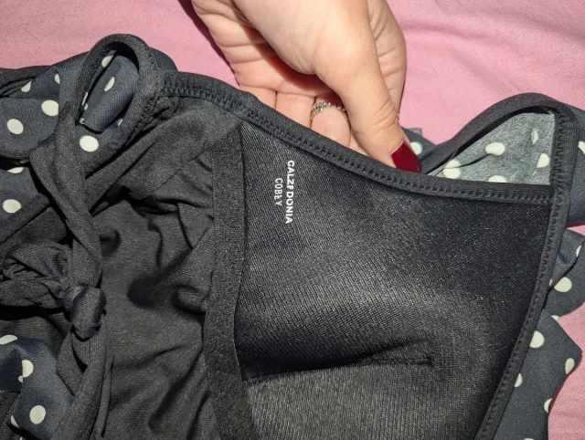 Costume intero a pois Calzedonia 