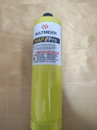 Carga de gas para soldar