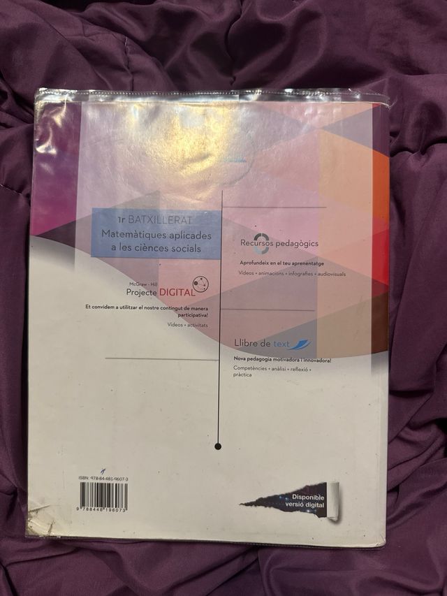 Matemàtiques Aplicades a les CiènciesSocials 1r...