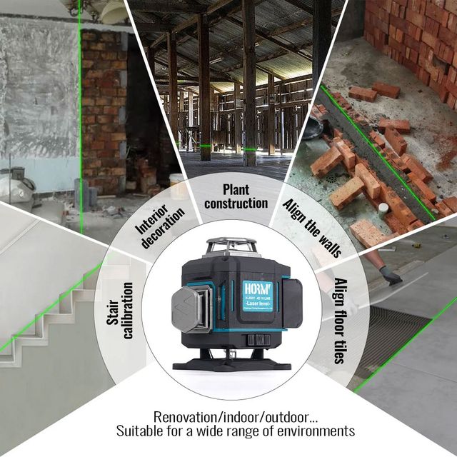 Nivel Láser HORM 16 Líneas 360°