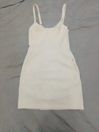 Vestido blanco de tirantes