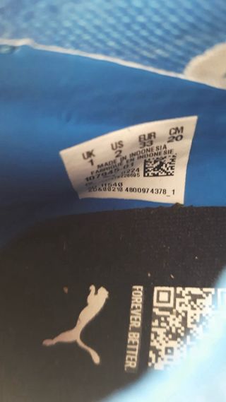 Botas de fútbol Puma Talla 33