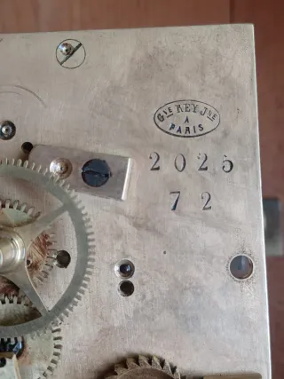 Reloj Ojo de Buey Vincenti & Cie Loyer Hér. París
