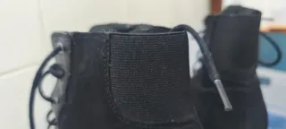 Botines Negros.Zara .Talla 37